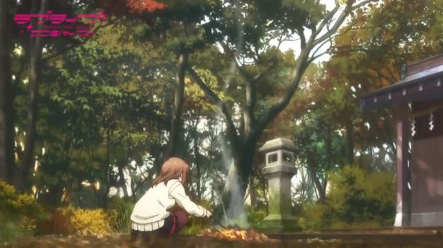 Seaside shrine in the 3rd single MV